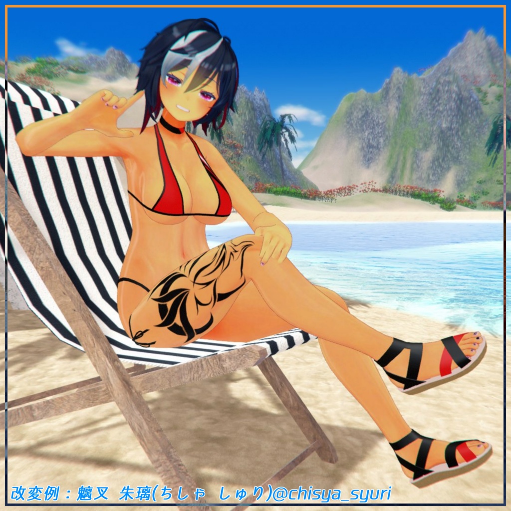 【桔梗対応】テックビキニ