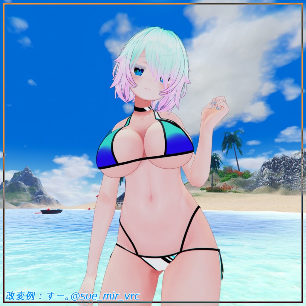 【桔梗対応】テックビキニ