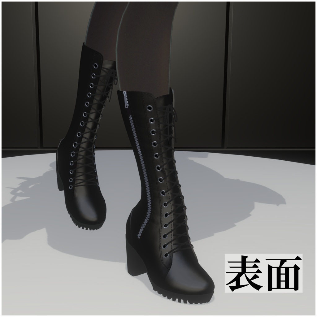 【まるぼでぃ対応】ミドルブーツ #MARUBODY