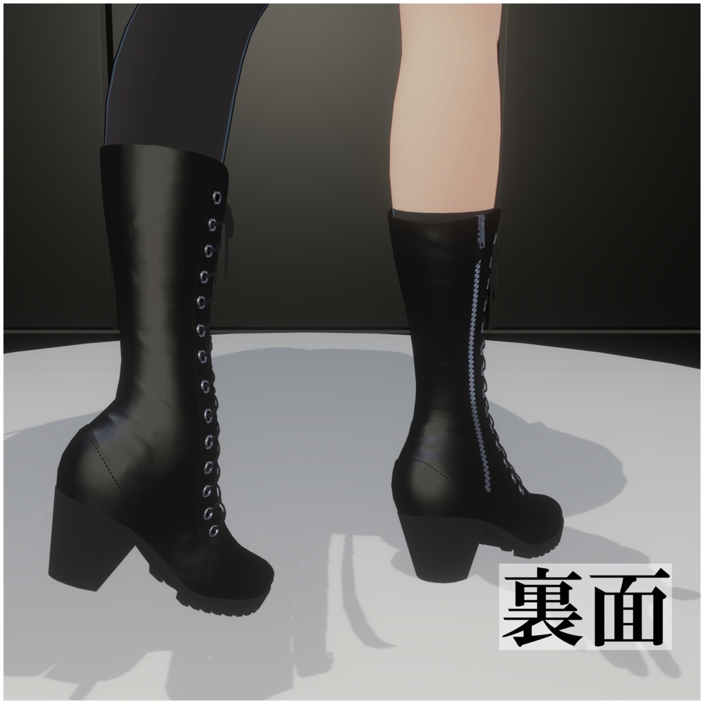 【まるぼでぃ対応】ミドルブーツ #MARUBODY