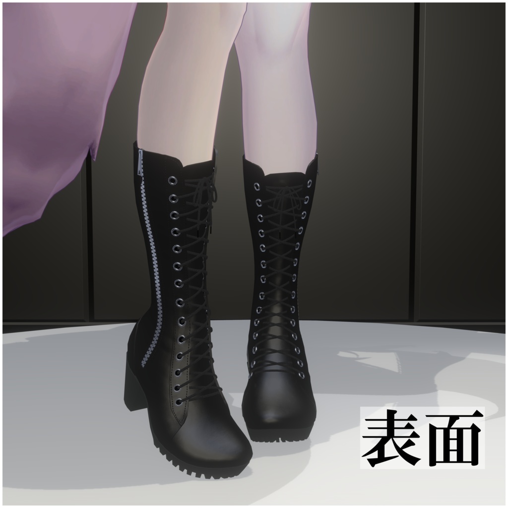 【萌-Moe-対応】ミドルブーツ