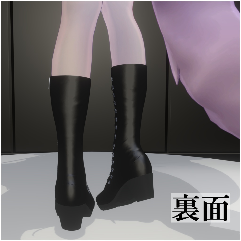 【萌-Moe-対応】ミドルブーツ