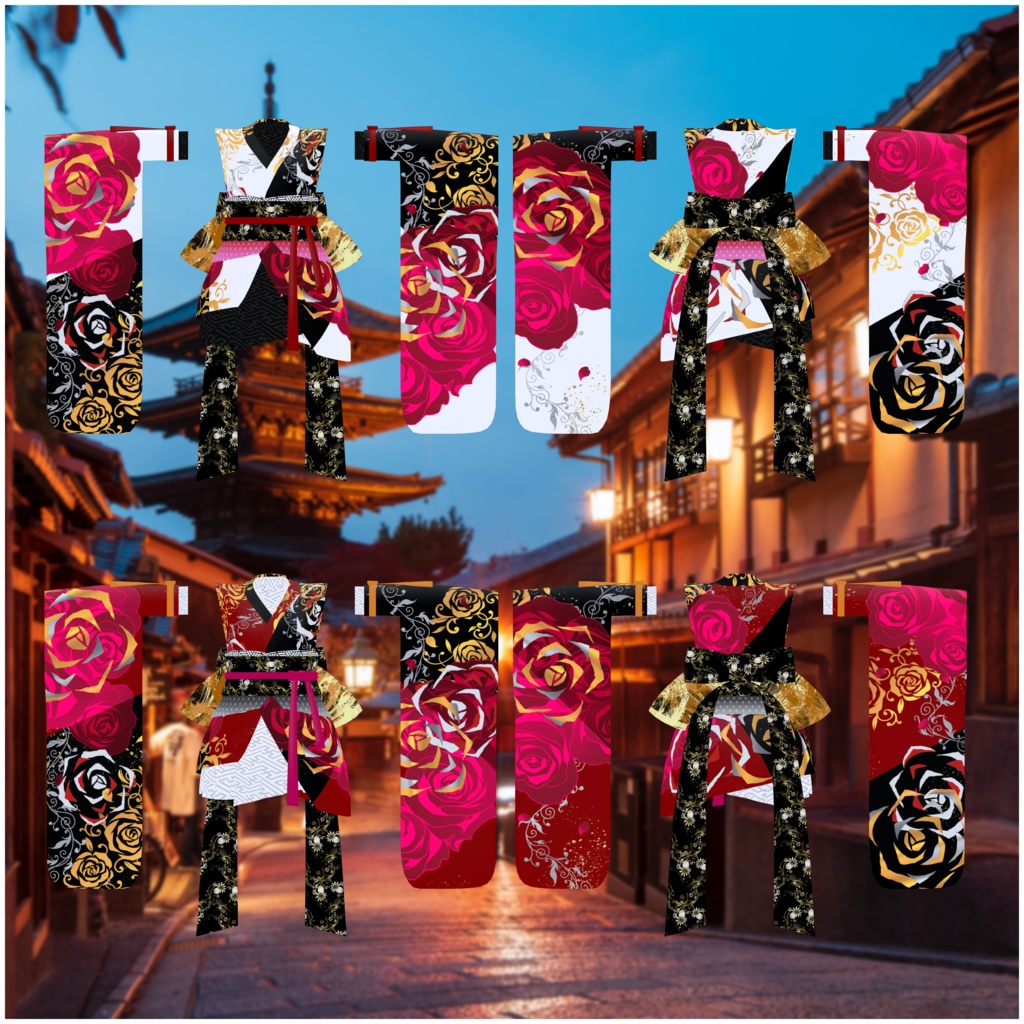 【マヌカ対応】着物ドレス