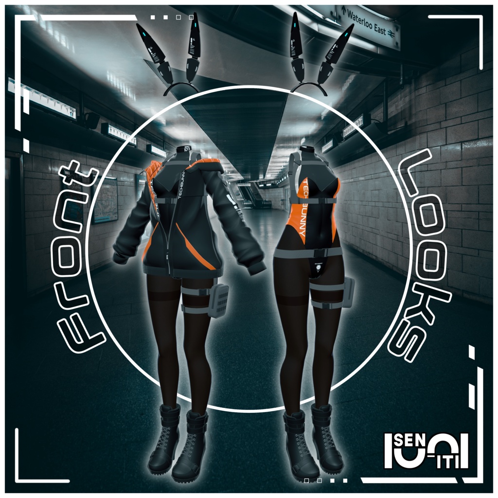 【しなの&桔梗対応】テックバニー