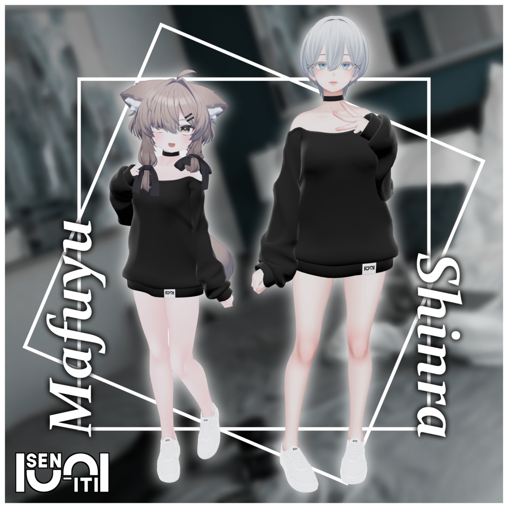 【12アバター対応】ルーズシャツ