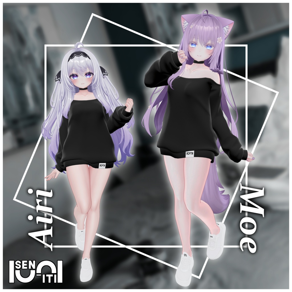 【12アバター対応】ルーズシャツ