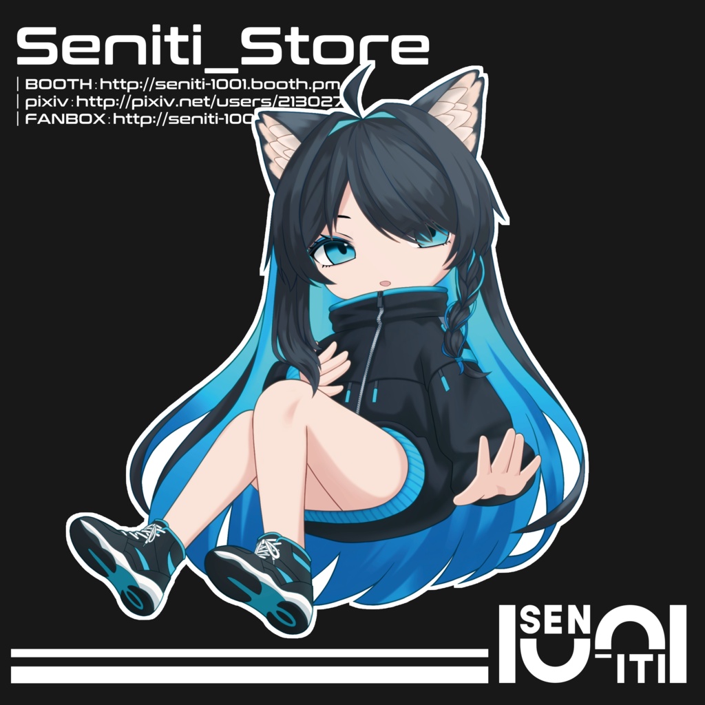 Seniti＿アクリルキーホルダー