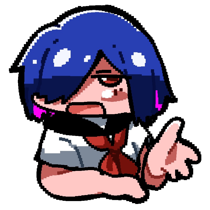 美少女佐藤せつふーのクソステッカー4種