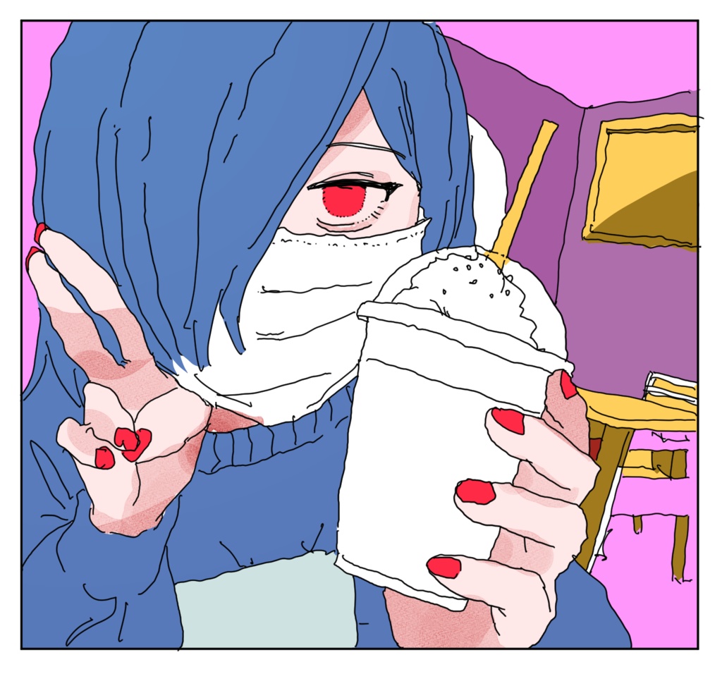 なうでヤング美少女シャツ