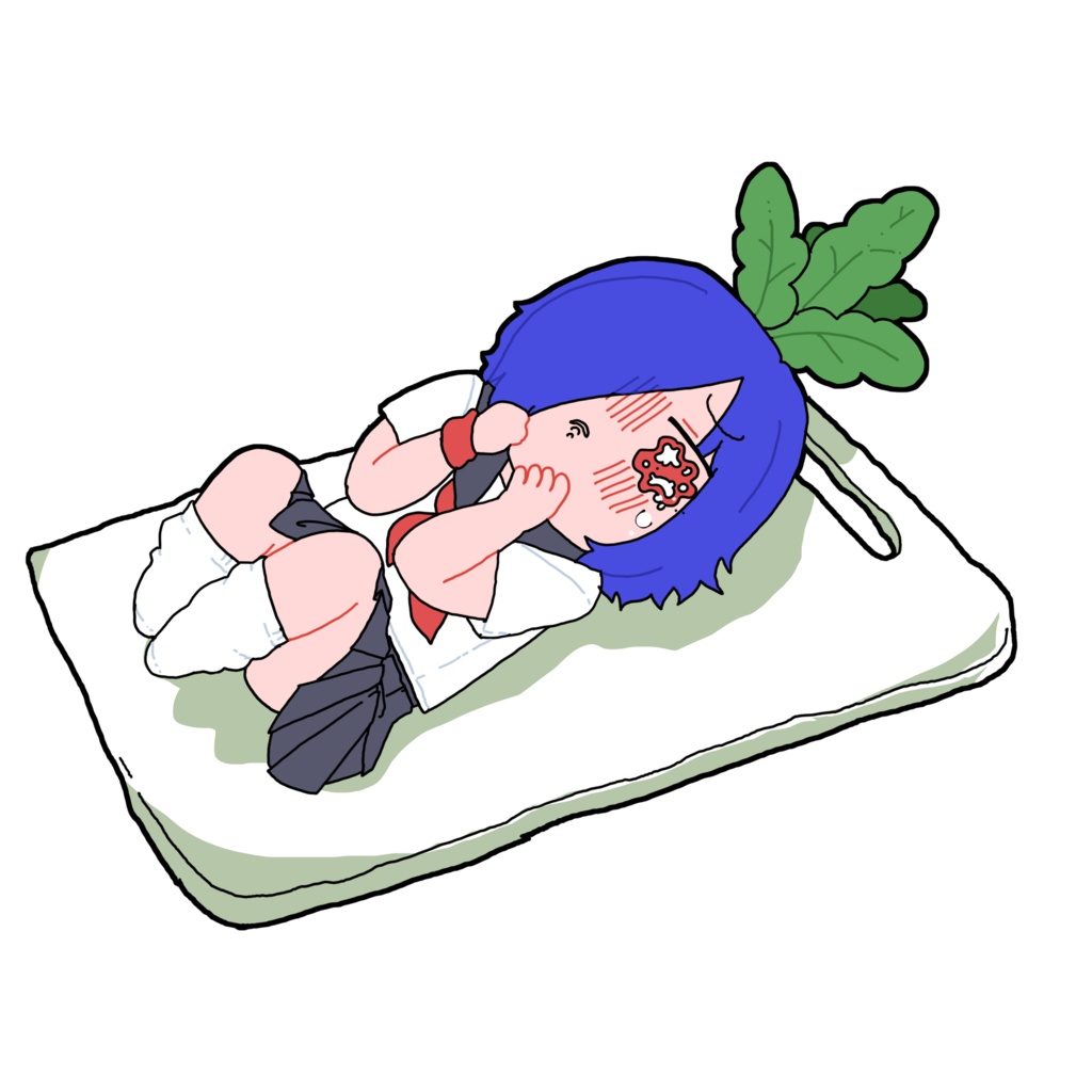 まな板上の美少女シャツ