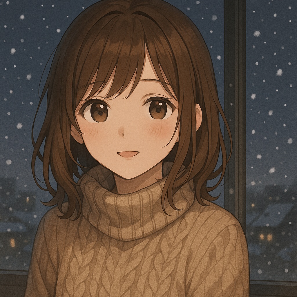 12月、静かな部屋で待つ恋人