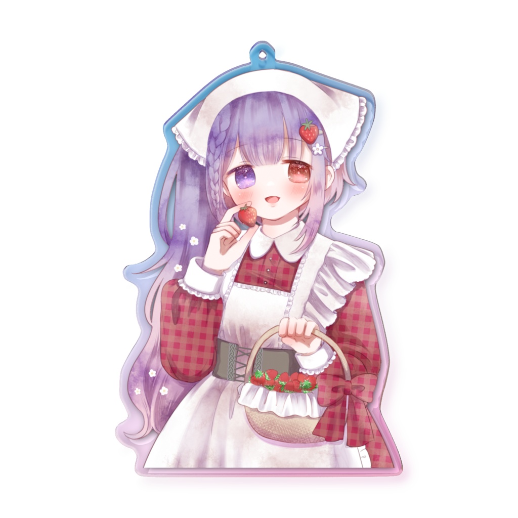 オーロラアクリルキーホルダー 約10cm