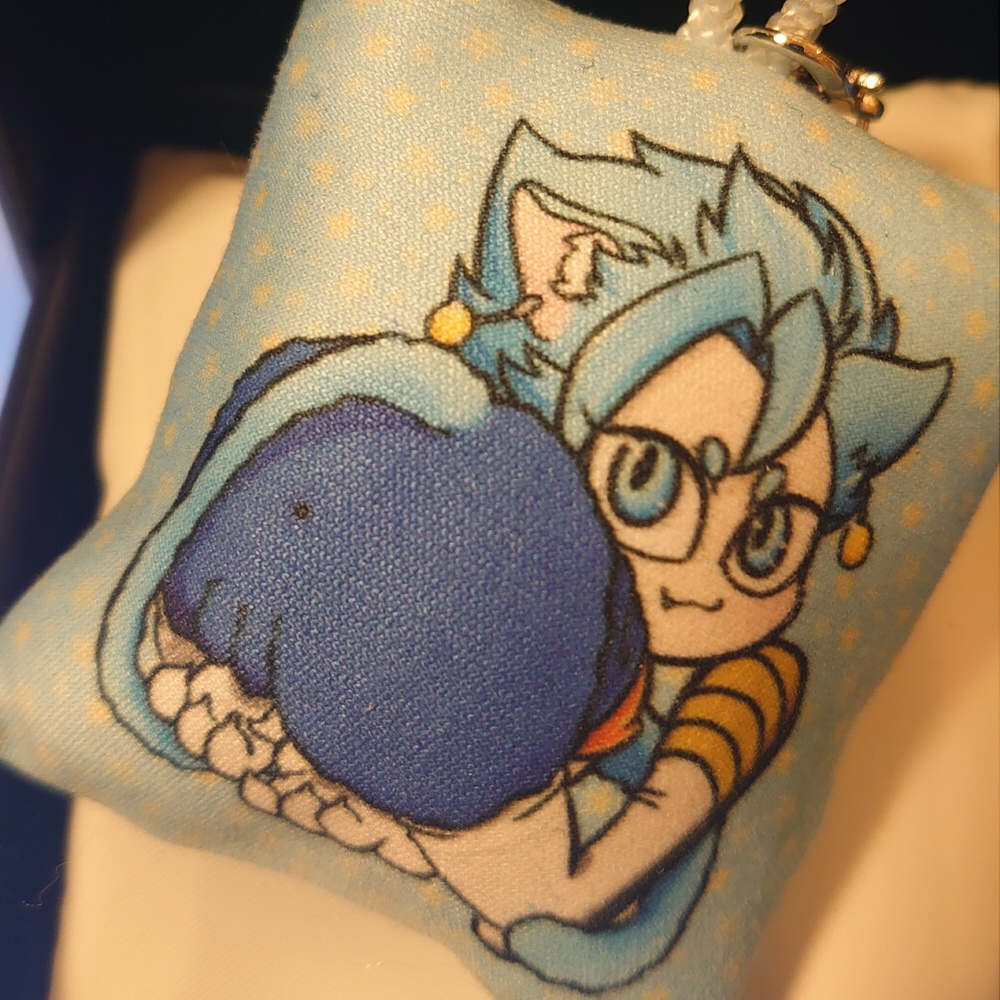 ミニクッション猫ストラップ