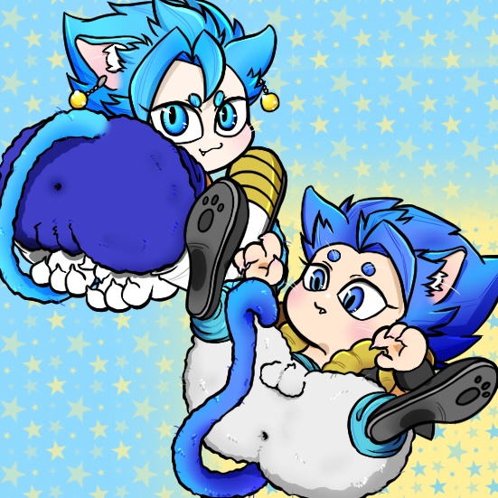 ミニクッション猫ストラップ