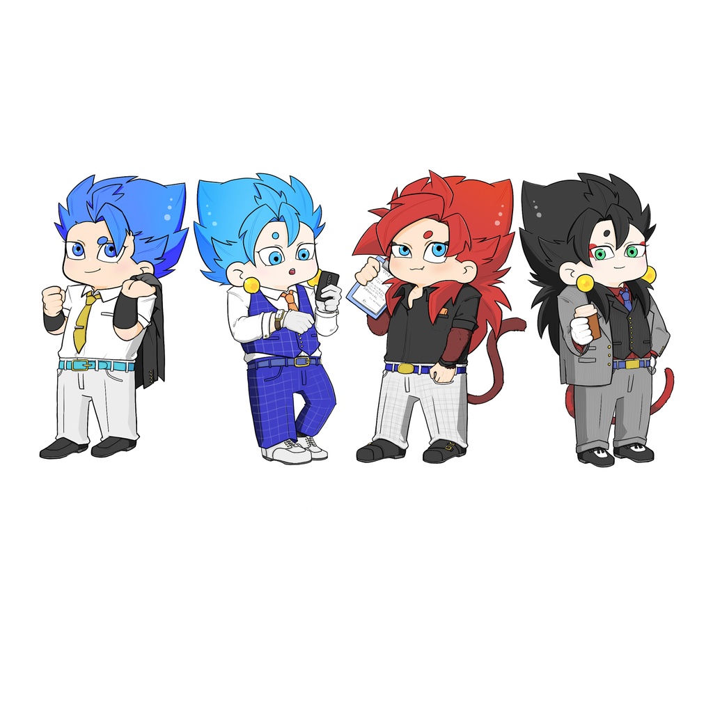 お仕事サイヤ人アクスタ