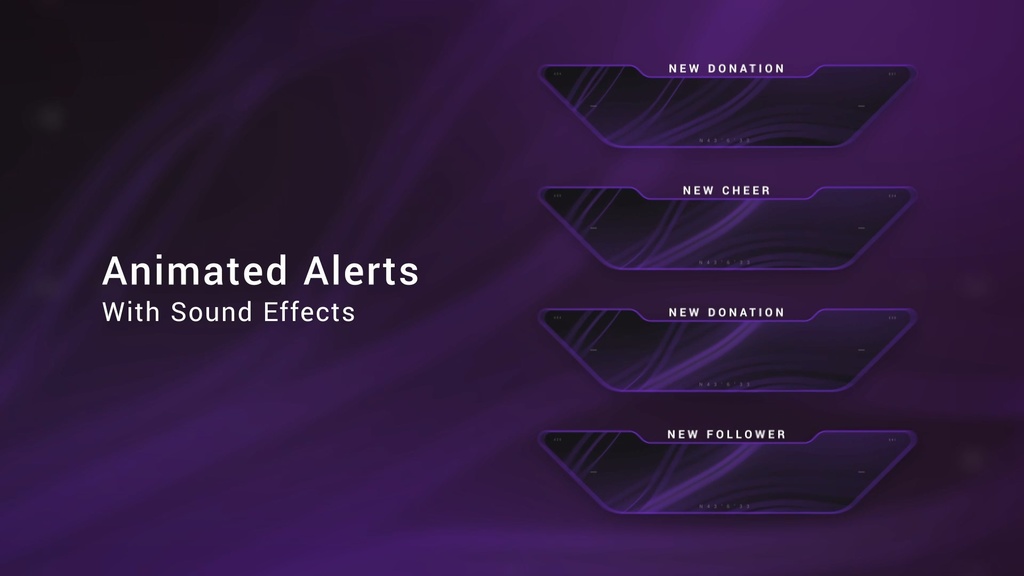 Nexus Stream Overlay Package (Twitch, Youtube, OBS, Streamlabs)