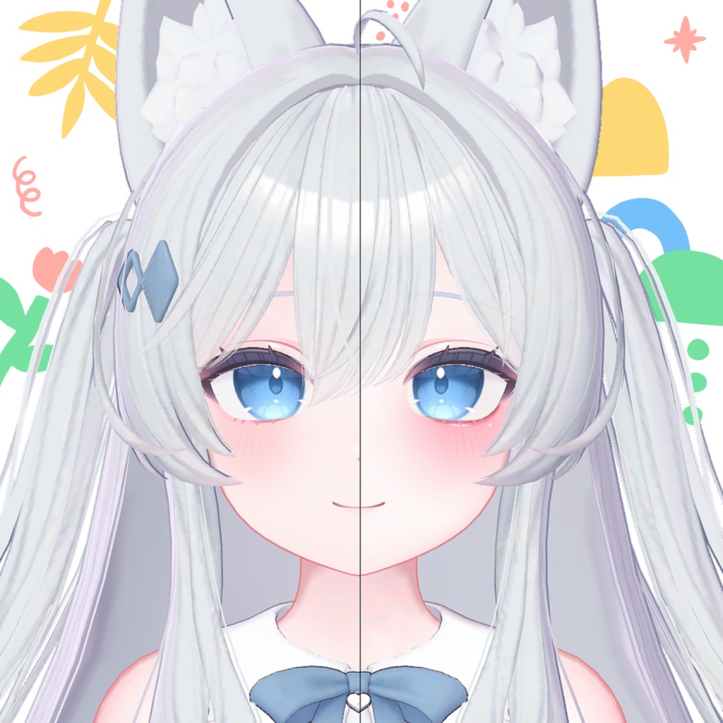 ✿ライムちゃんスッキリメーキャップ+イチゴゼリー舌テクスチャ✿ / lime's clean makeup + strawberry jelly tongue texture