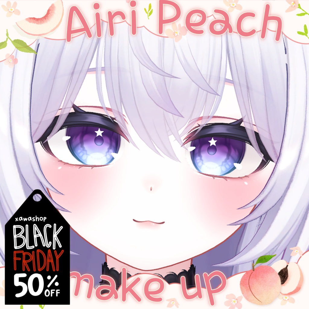 ✿愛莉ちゃん 桃のメイクアップテクスチャー₍ᐢ. ̫.ᐢ₎♡✿ / airi's peach makeup texture ~9月17日 sale