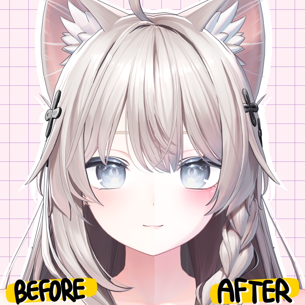 ๑ しなのちゃん毎日メイクテクスチャ+顔アニメです❛‿˂̵✧๑ Shinano's daily make up texture+ face anim ~4月7日 sale