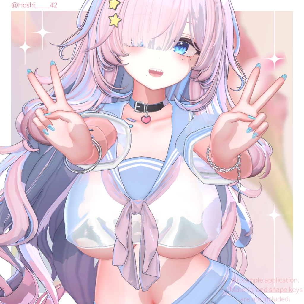 ෆミルティナちゃんモチメイクテクスチャー( ˶ ̇ ̵ ̇˶ ) ෆ / miltina's malang makeup texture