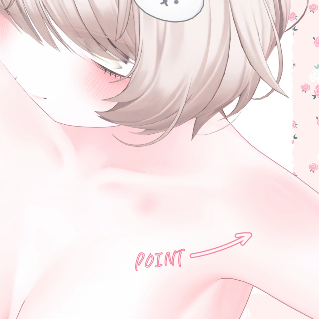 ❁ミルフィちゃんシャイメイクテクスチャー(、。 ̫ 。)、❁ / Milfy-chan Shy Makeup Texture