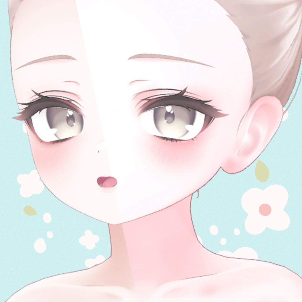 ❁ミルフィちゃんシャイメイクテクスチャー(、。 ̫ 。)、❁ / Milfy-chan Shy Makeup Texture