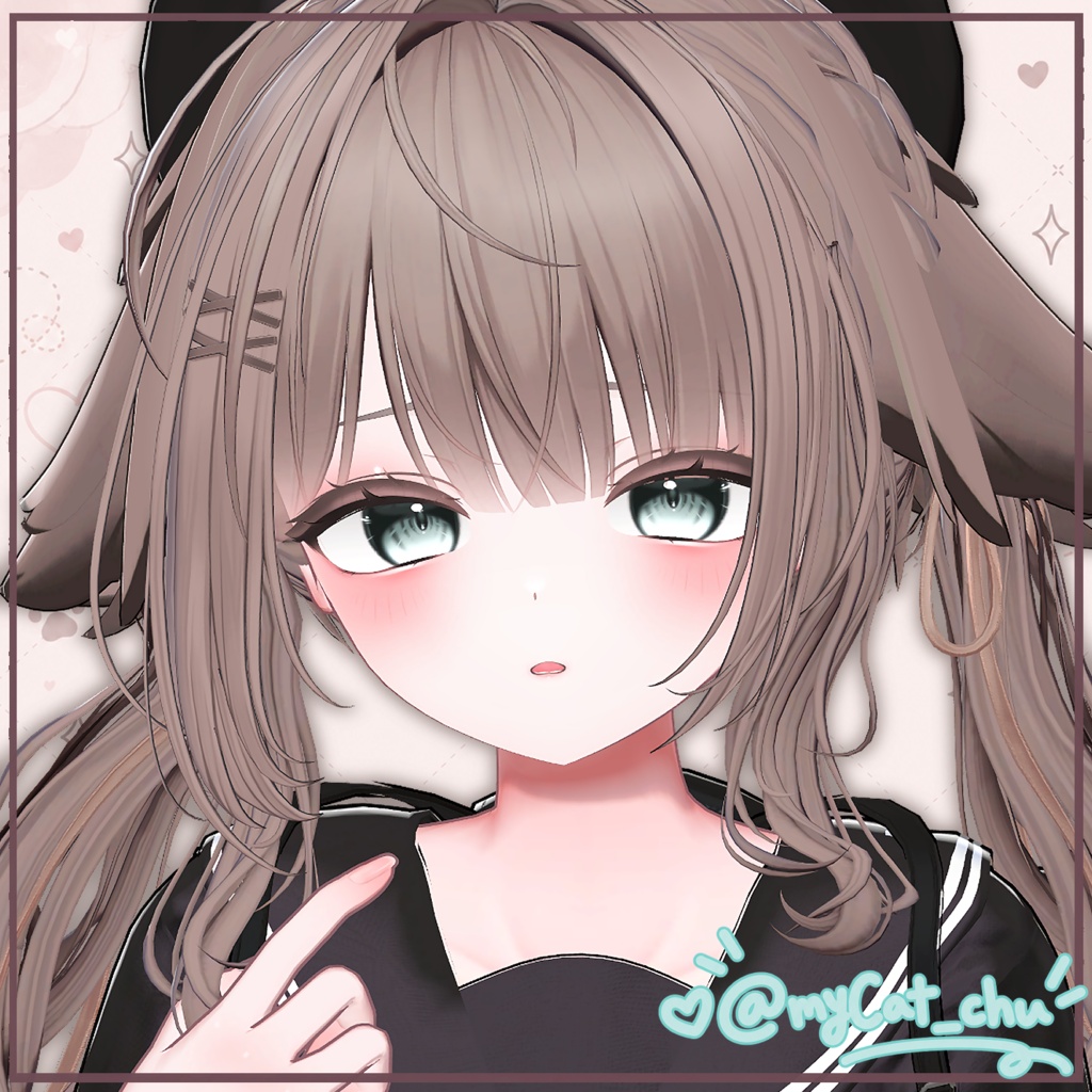 ♡₊˚ 輝夜ちゃん ぽよぽよ ボディ&フェイスメイクテクスチャ ˚₊♡ / Kaguya Poyopoyo Body & Face Makeup Texture