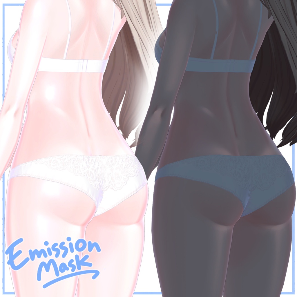♡₊˚ 輝夜ちゃん ぽよぽよ ボディ&フェイスメイクテクスチャ ˚₊♡ / Kaguya Poyopoyo Body & Face Makeup Texture