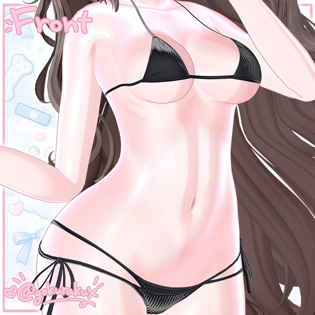 ♡₊˚ 輝夜ちゃん ぽよぽよ ボディ&フェイスメイクテクスチャ ˚₊♡ / Kaguya Poyopoyo Body & Face Makeup Texture