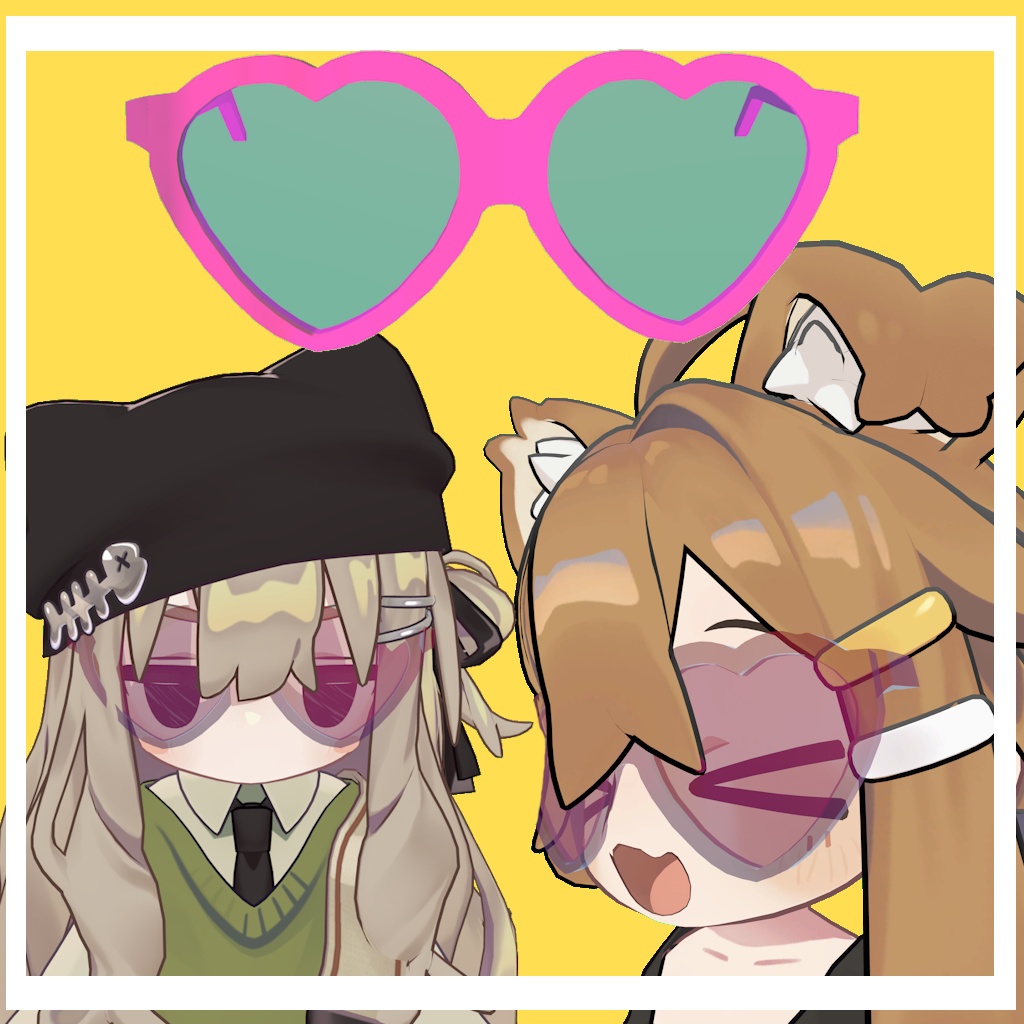 【まめふれんず対応衣装】Silly Glasses!