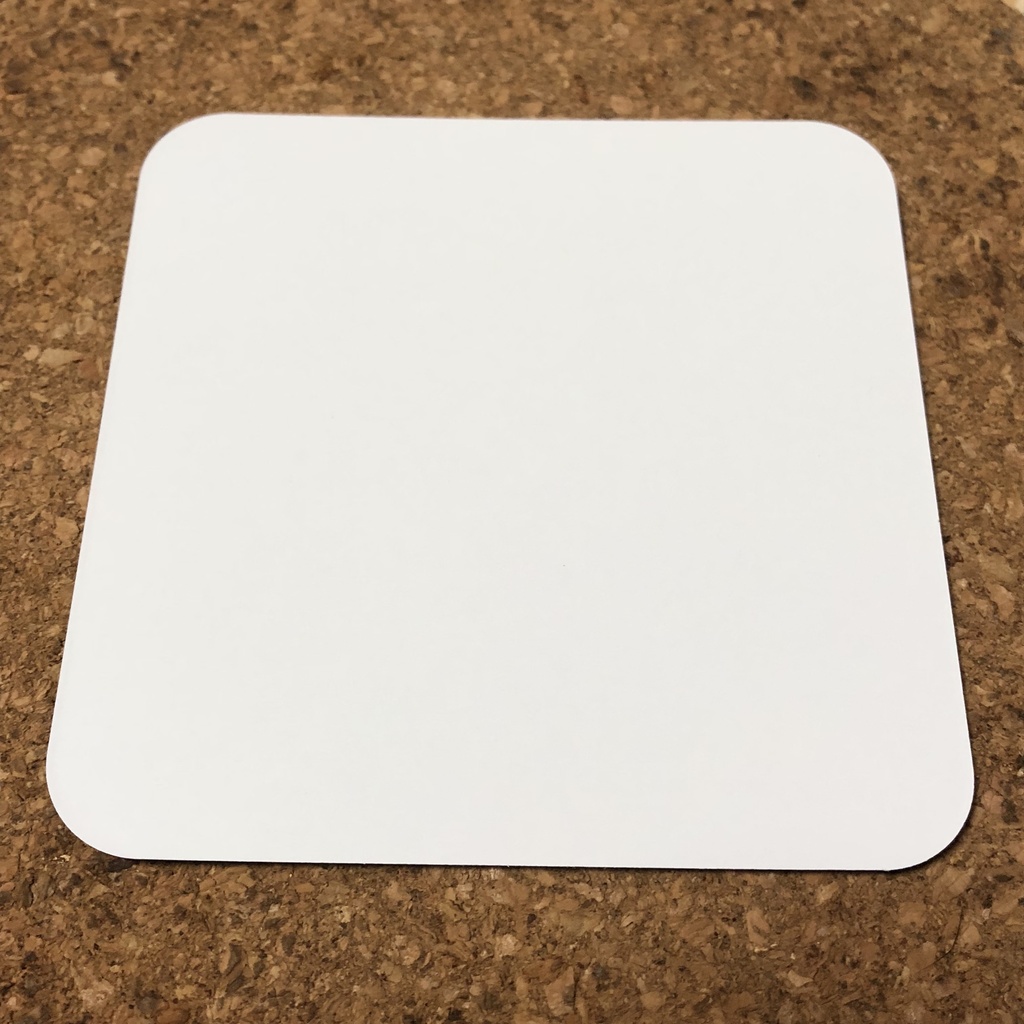 オリジナル紙コースター 「だぶるぴーす」