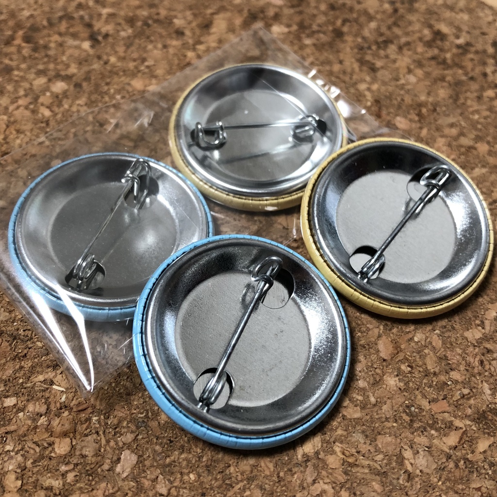 【数量限定】オリジナル缶バッジ 2種セット