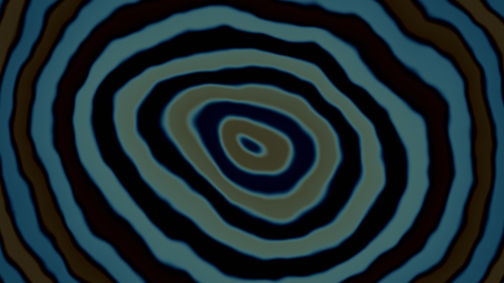 Tide Rings — シームレスVJループ + 壁紙素材 | antymark