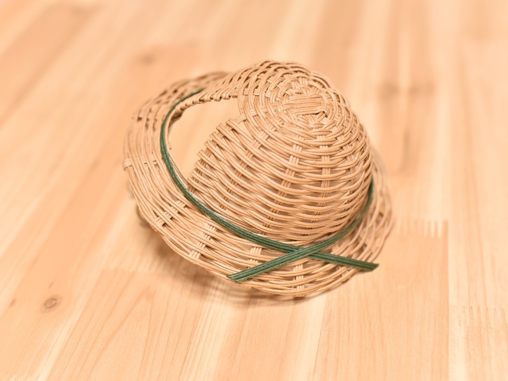 耳が出せる麦わら帽子