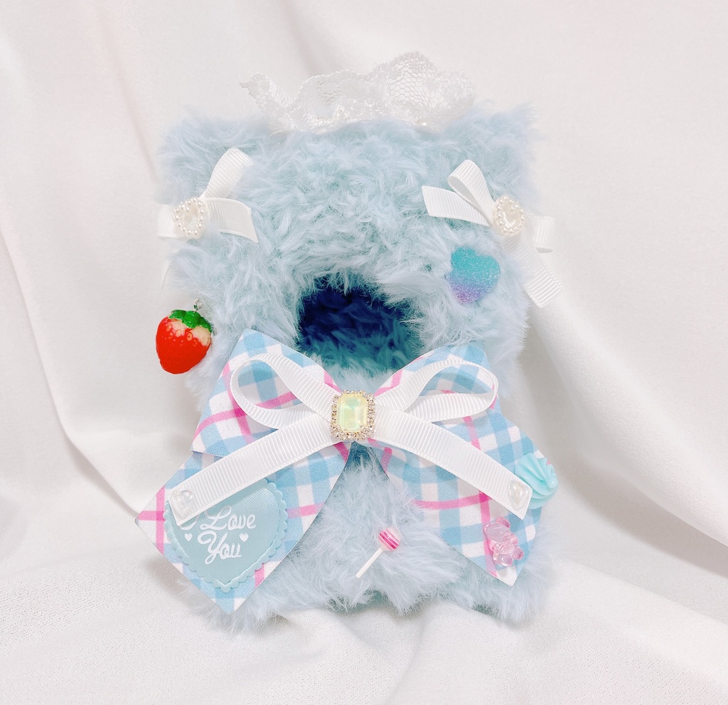 おすわりぬい服 ねこ 11cm～13cm 【4】
