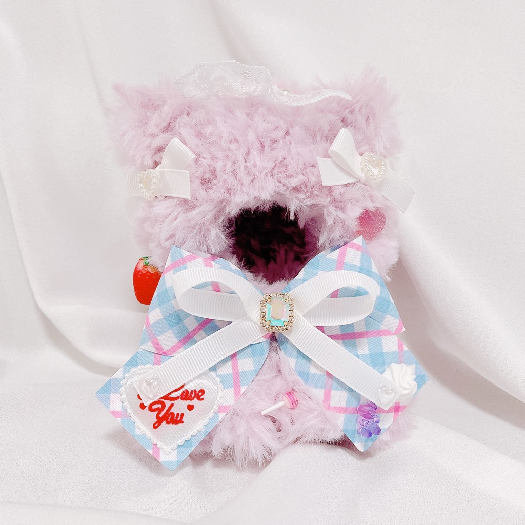 おすわりぬい服 ねこ 11cm～13cm 【5】
