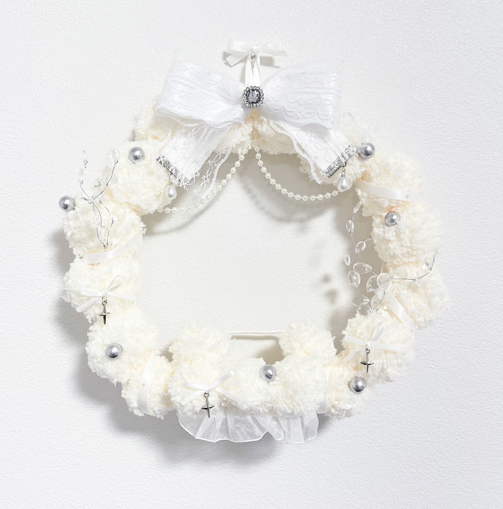 ぬいのふわふわおすわりリース