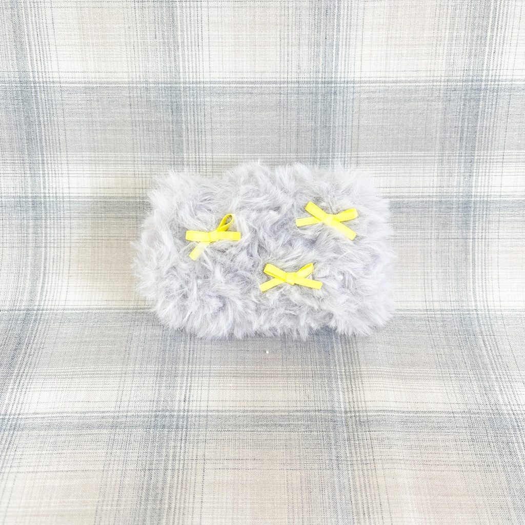 ねこみみ風ファー帽子┆〖gray〗┆Ssize