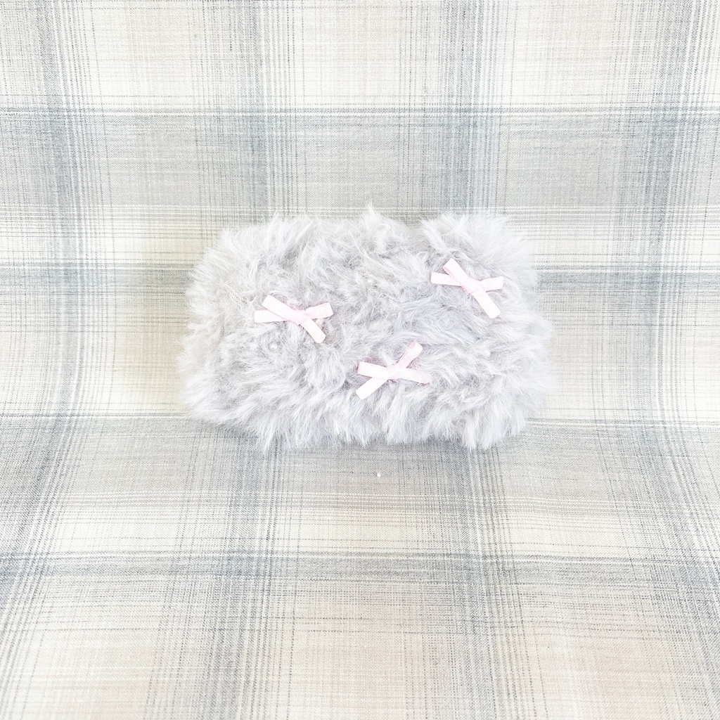 ねこみみ風ファー帽子┆〖gray〗┆Ssize