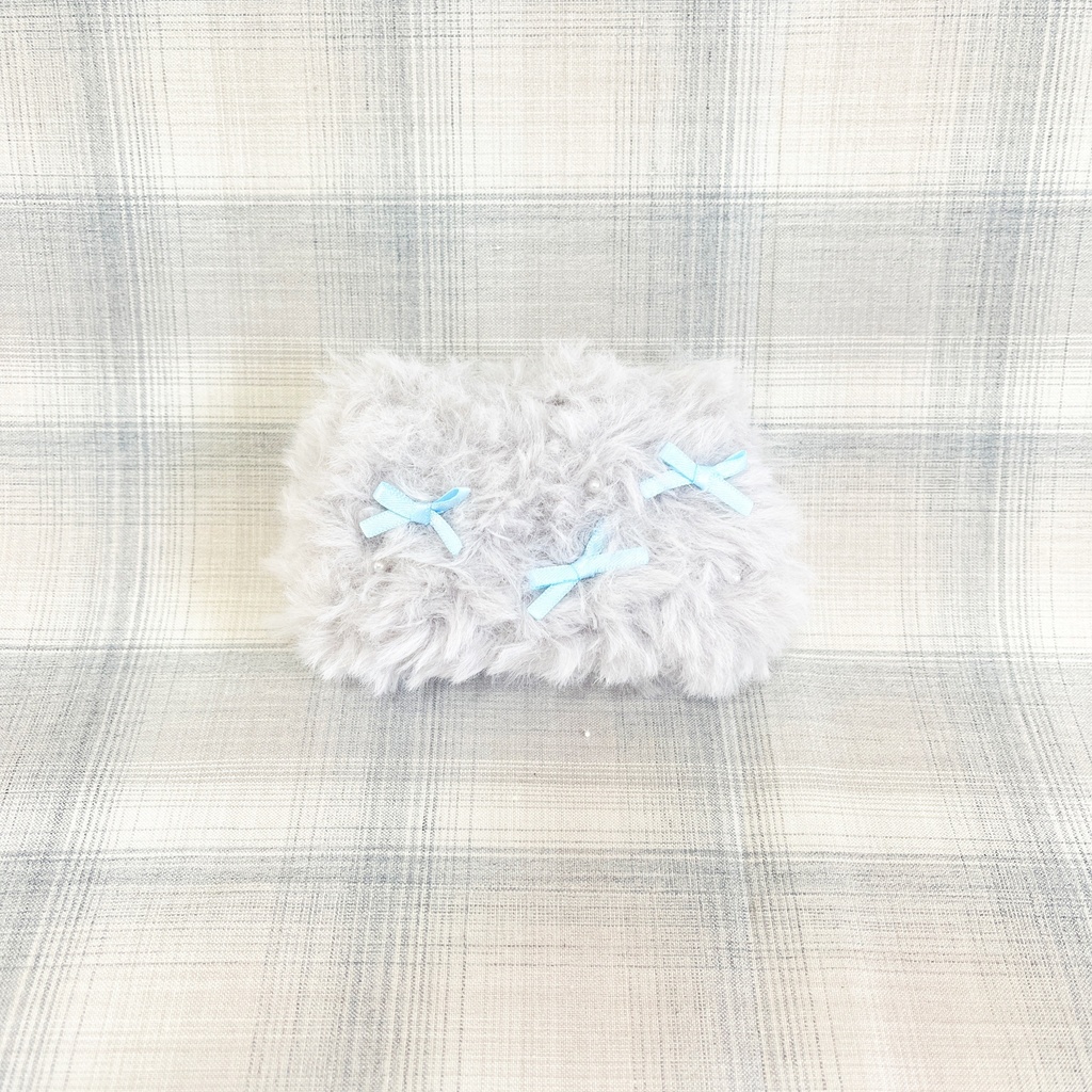 ねこみみ風ファー帽子┆〖gray〗┆Ssize