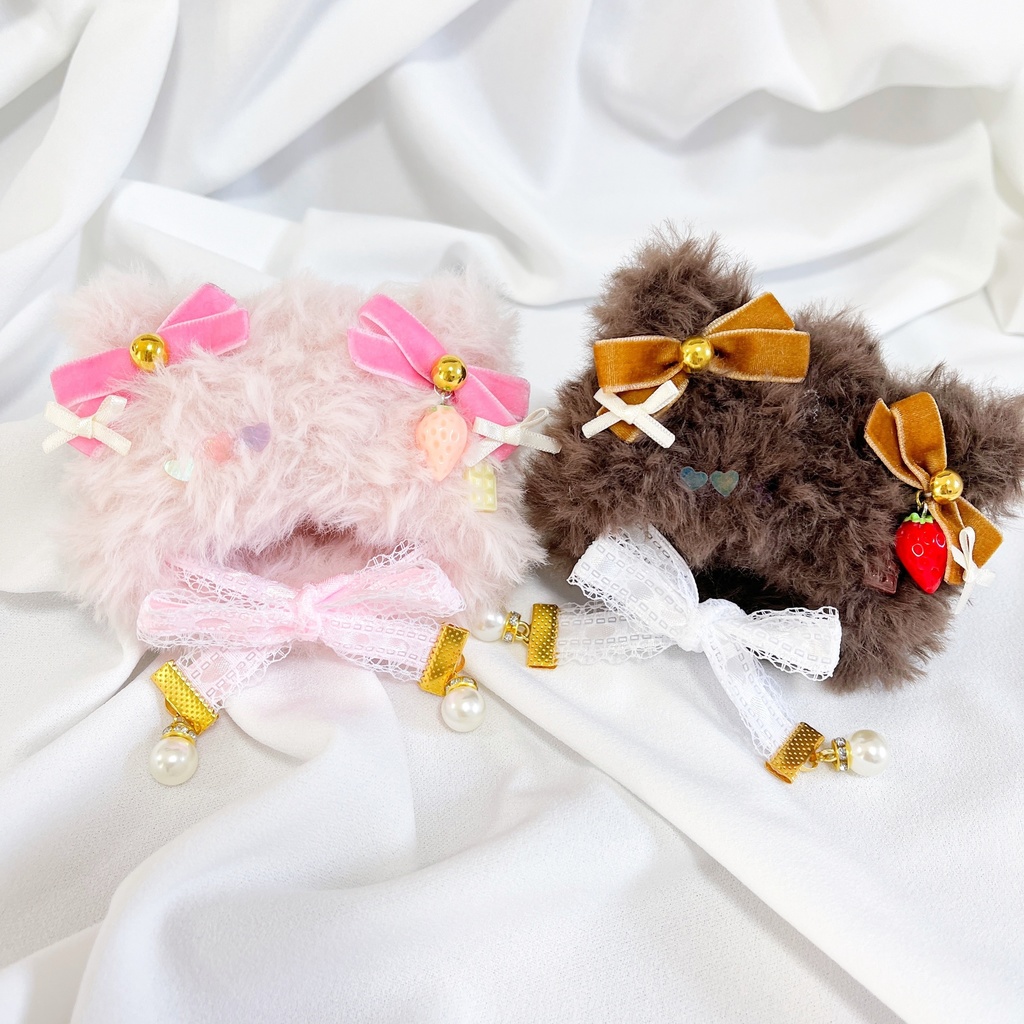 ふわねこリボンフード ┆『Valentine』┆Ssize