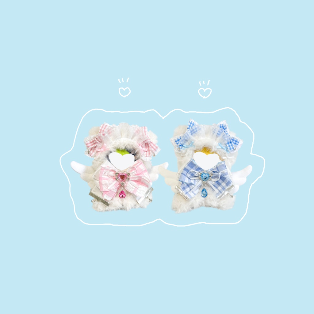 おすわりきぐるみ ┆ ねこ ┆ Angelcheck ┆10cm~