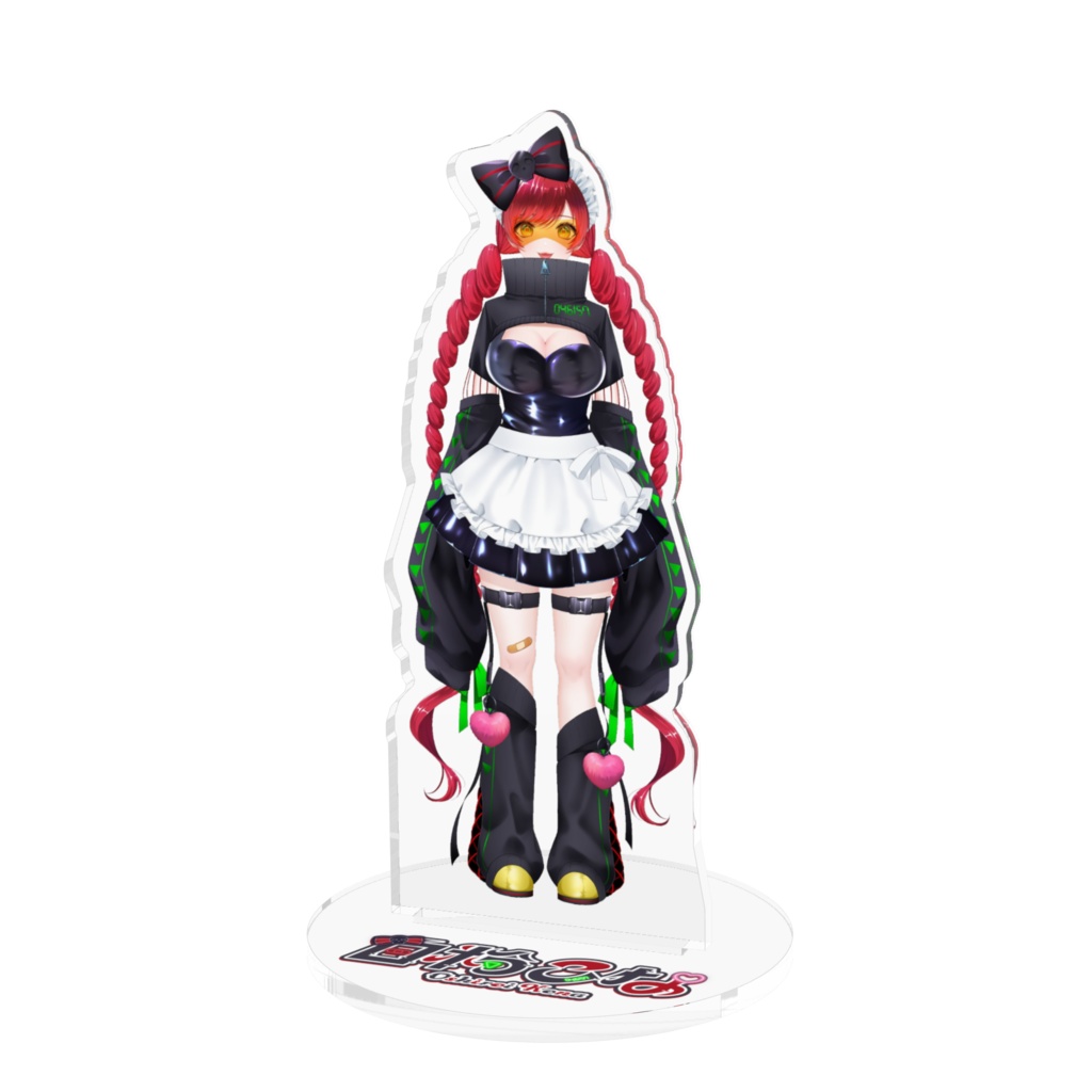 白粉こなゲーミング衣装