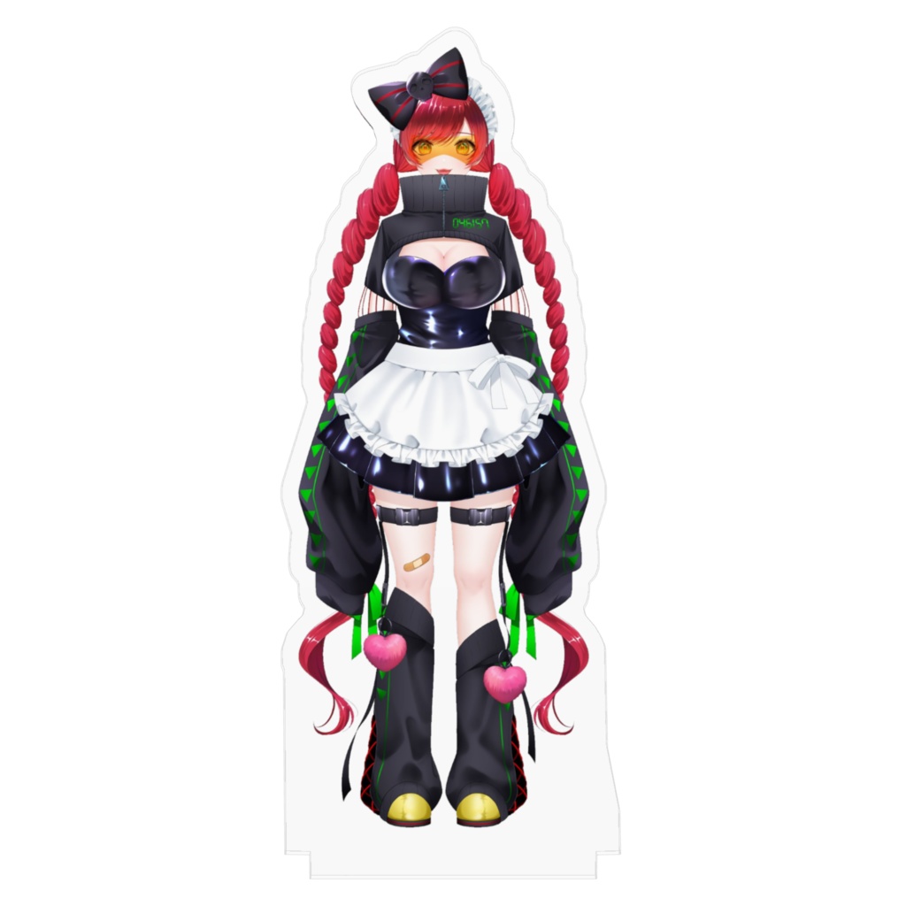 白粉こなゲーミング衣装