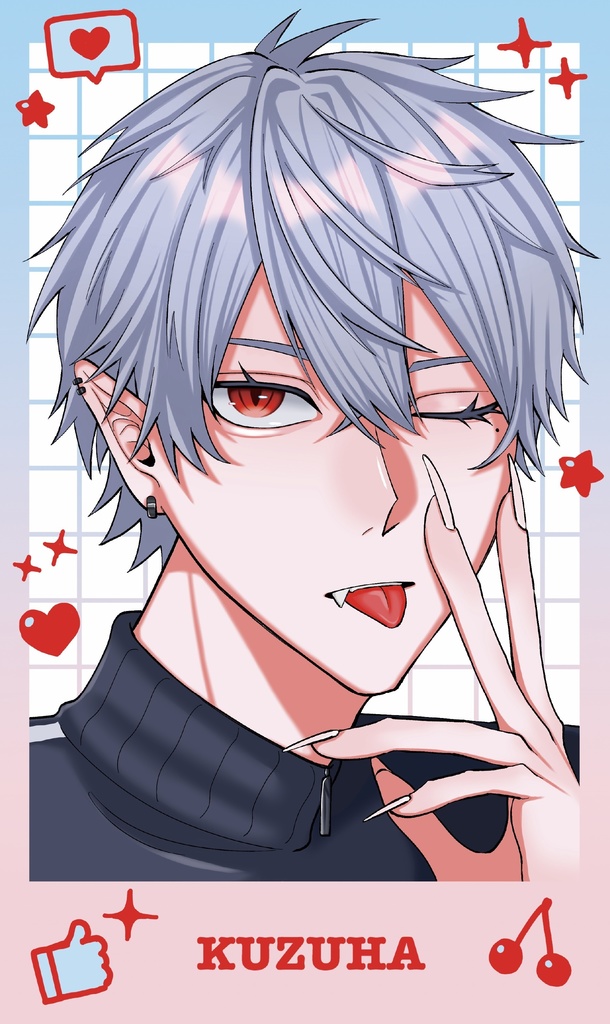 チェキ風カード_葛葉