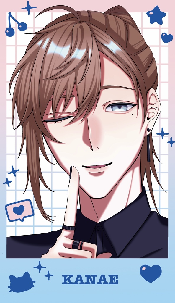 チェキ風カード_叶