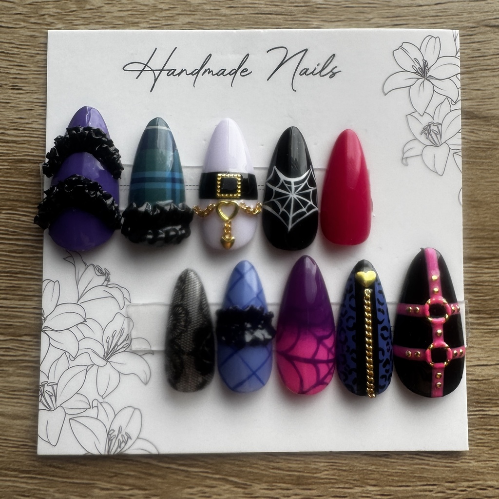 狂乱メロコ イメージネイルチップ