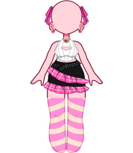 Roupa para vtuber.