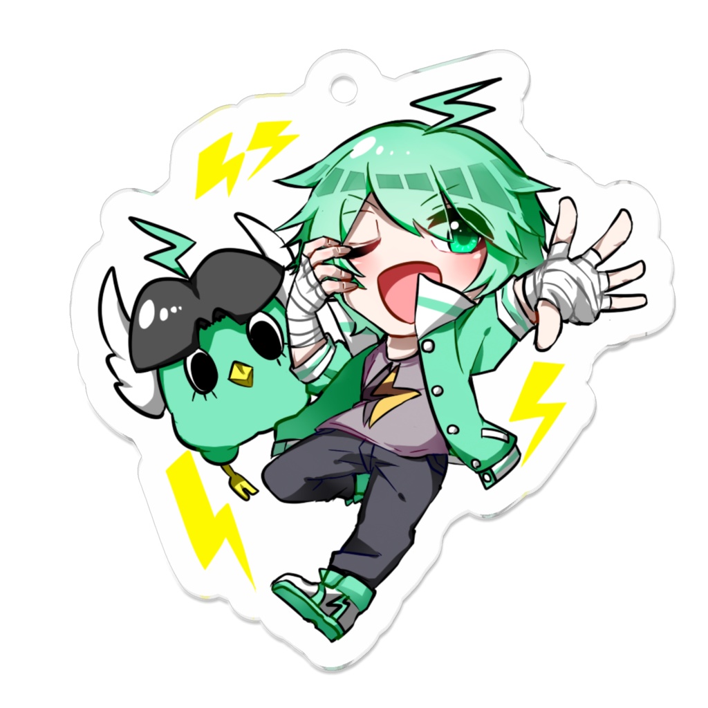 雷震子 アクリルキーホルダー