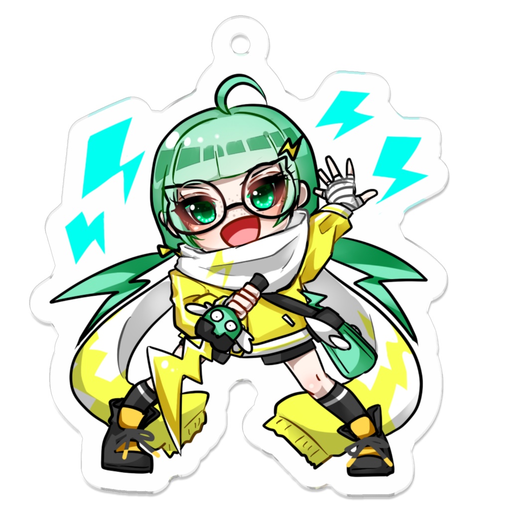 レム アクリルキーホルダー
